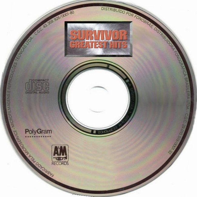 Survivor  Greatest Hits (1993) : CD